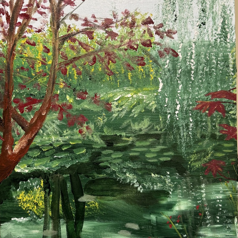 The Colour of Monet
11x14
Acrylic on Canvas Board
Painted 24 May 2026