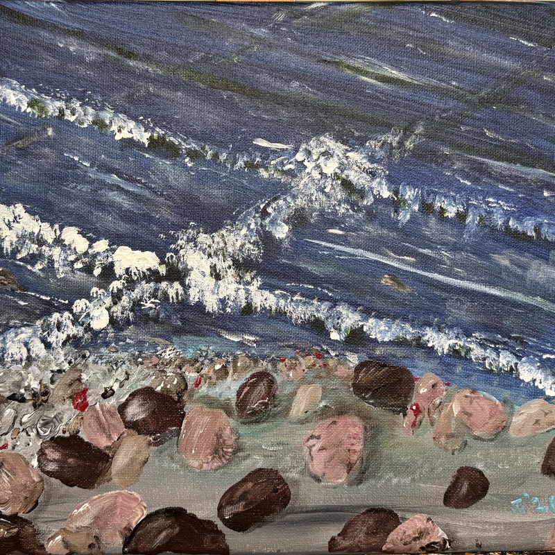 Turbulence and Solitude
11x14
Acrylic on Canvas
23 Jun 2026