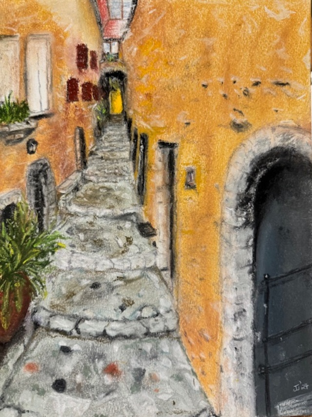 St. Paul de Vence, France

Pastel on pastel card
8.5 x 11
